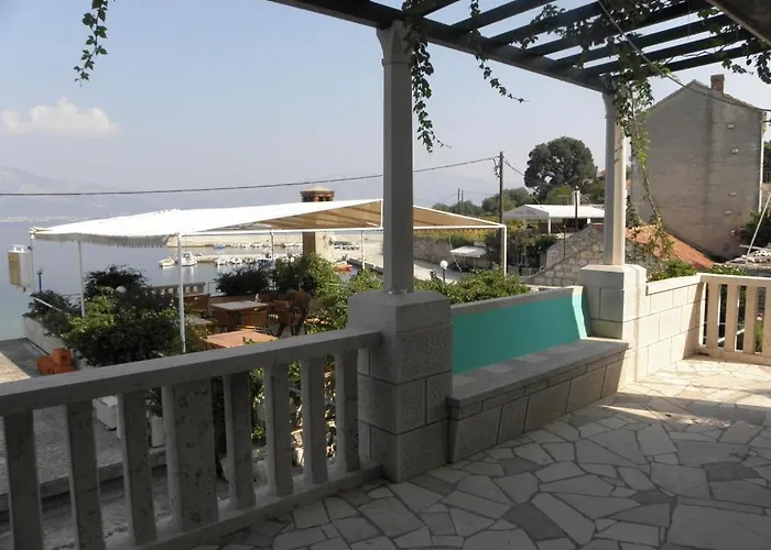 In With Sea View, Terrace, Washing Machine 869-2 * Lumbarda