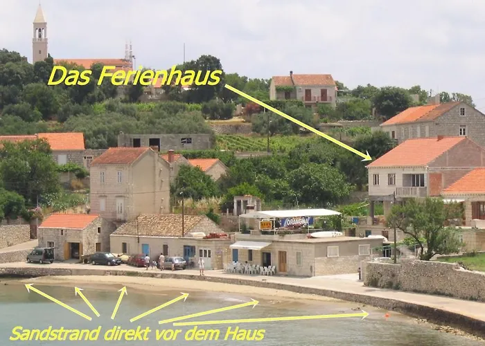 Apartman In With Sea View, Terrace, Washing Machine 869-2 Lumbarda